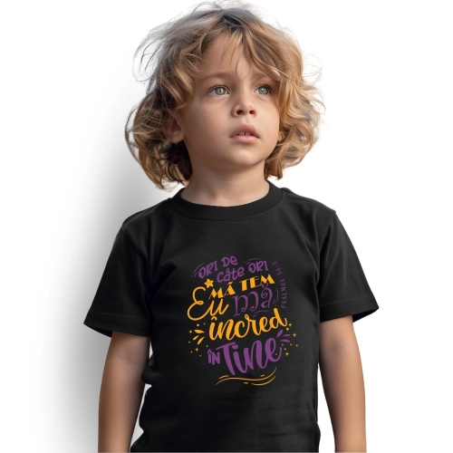 Tricou baieti cu verset din Biblie - Psalmul 56:3